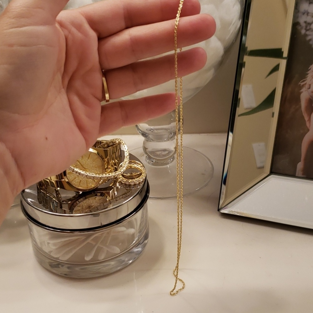 20 inch 14kt gold necklace
